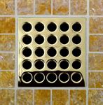 E4402 Polished Brass Grate 